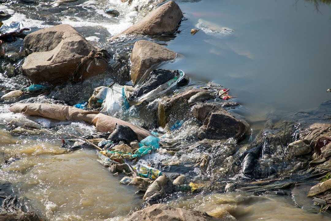 corporate pollution river