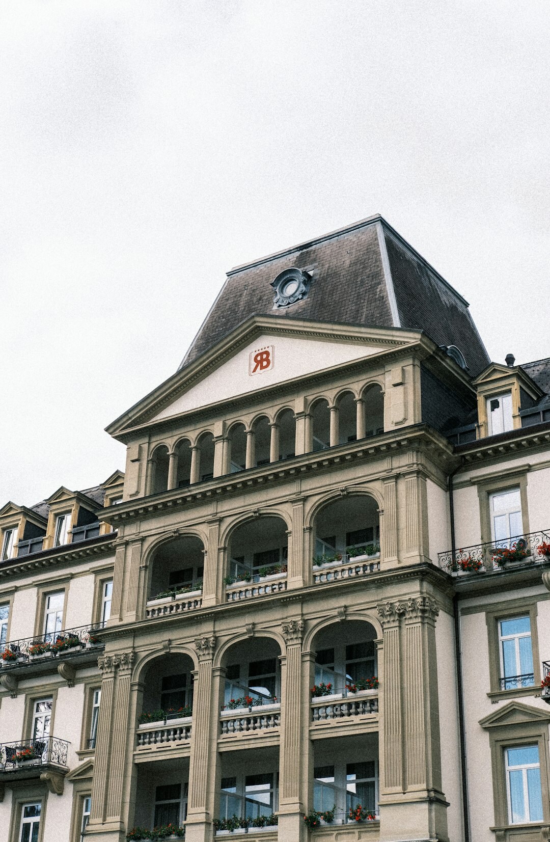 swiss bank building exterior